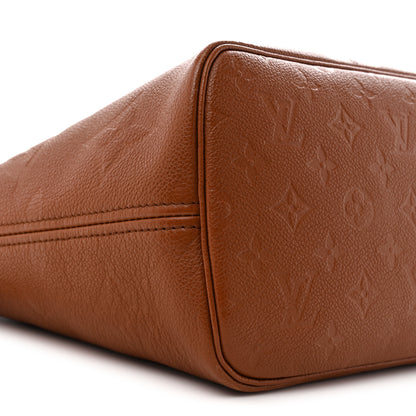 Louis Vuitton Empreinte Monogram Giant Neverfull MM Cognac 8 of 9