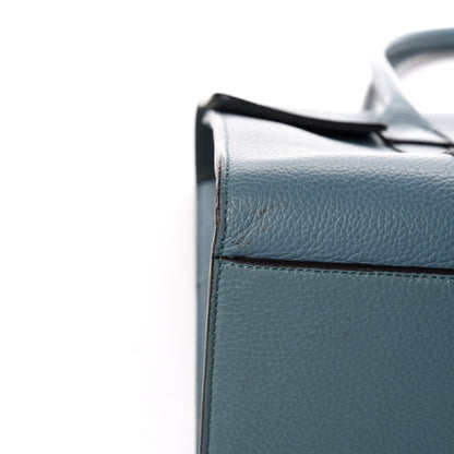 Mulberry Classic Grain Calfskin New Bayswater Nordic Blue 9 of 14