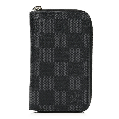 Louis Vuitton Damier Graphite Zippy Coin Purse Vertical 1 of 8