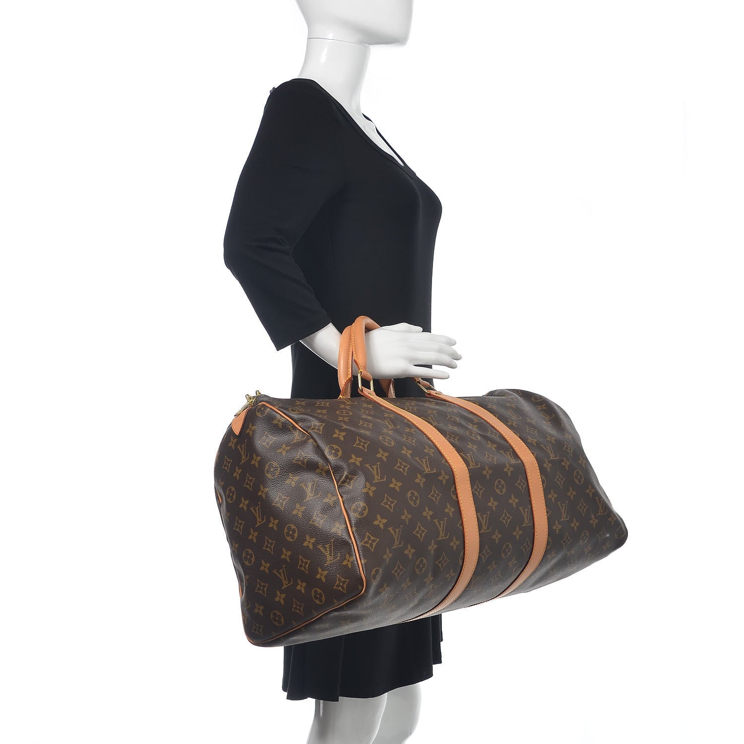 Louis Vuitton Monogram Keepall 50 2 of 16