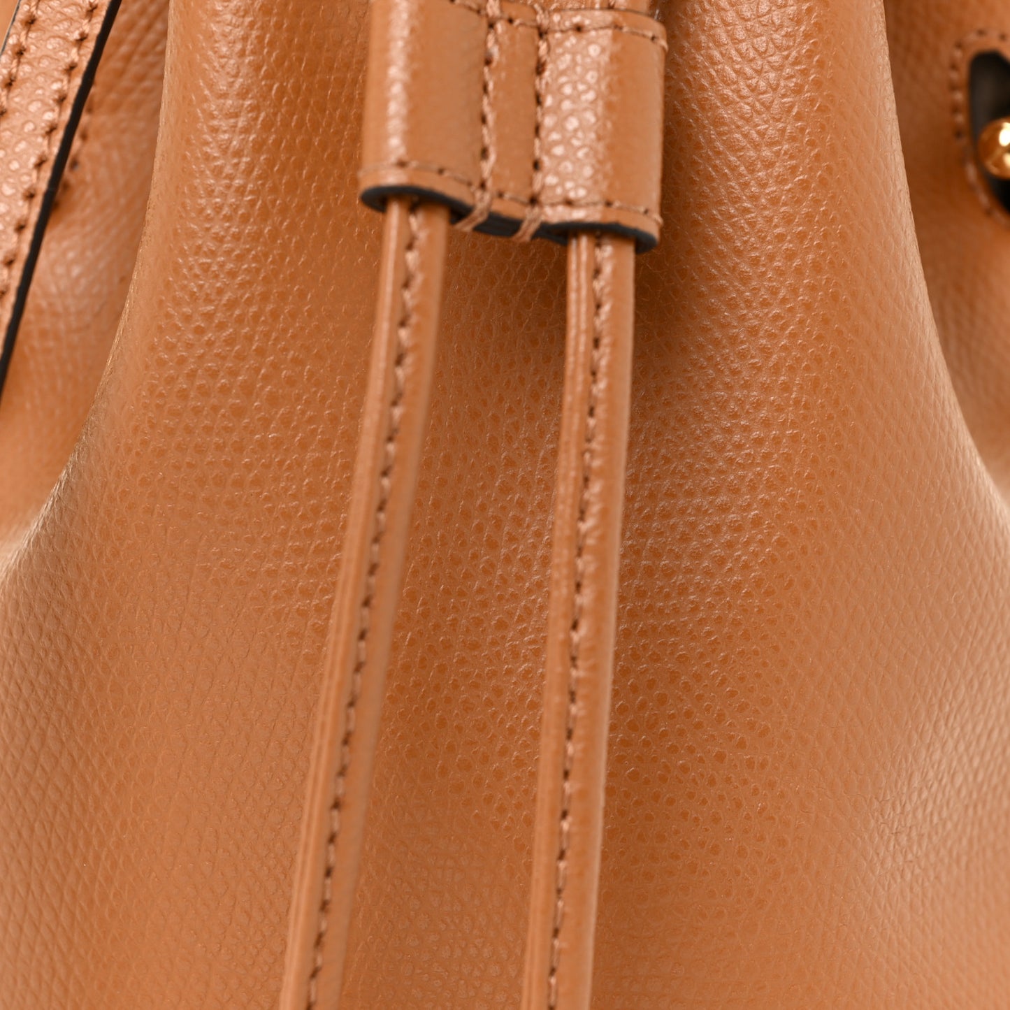 Vitello Cruise F is Fendi Mini Mon Tresor Bucket Bag Nocciola
