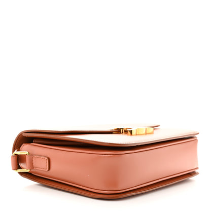 Celine Shiny Calfskin Medium Triomphe Terracotta 4 of 12