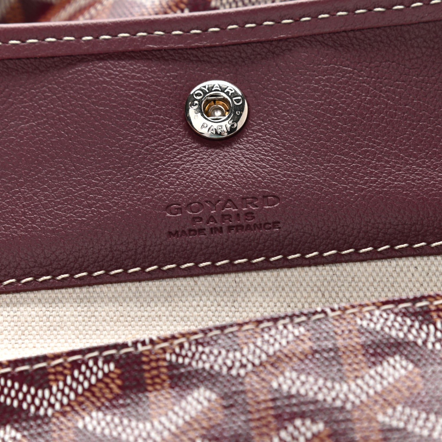 Goyard Goyardine Saint Louis PM Bordeaux 7 of 12