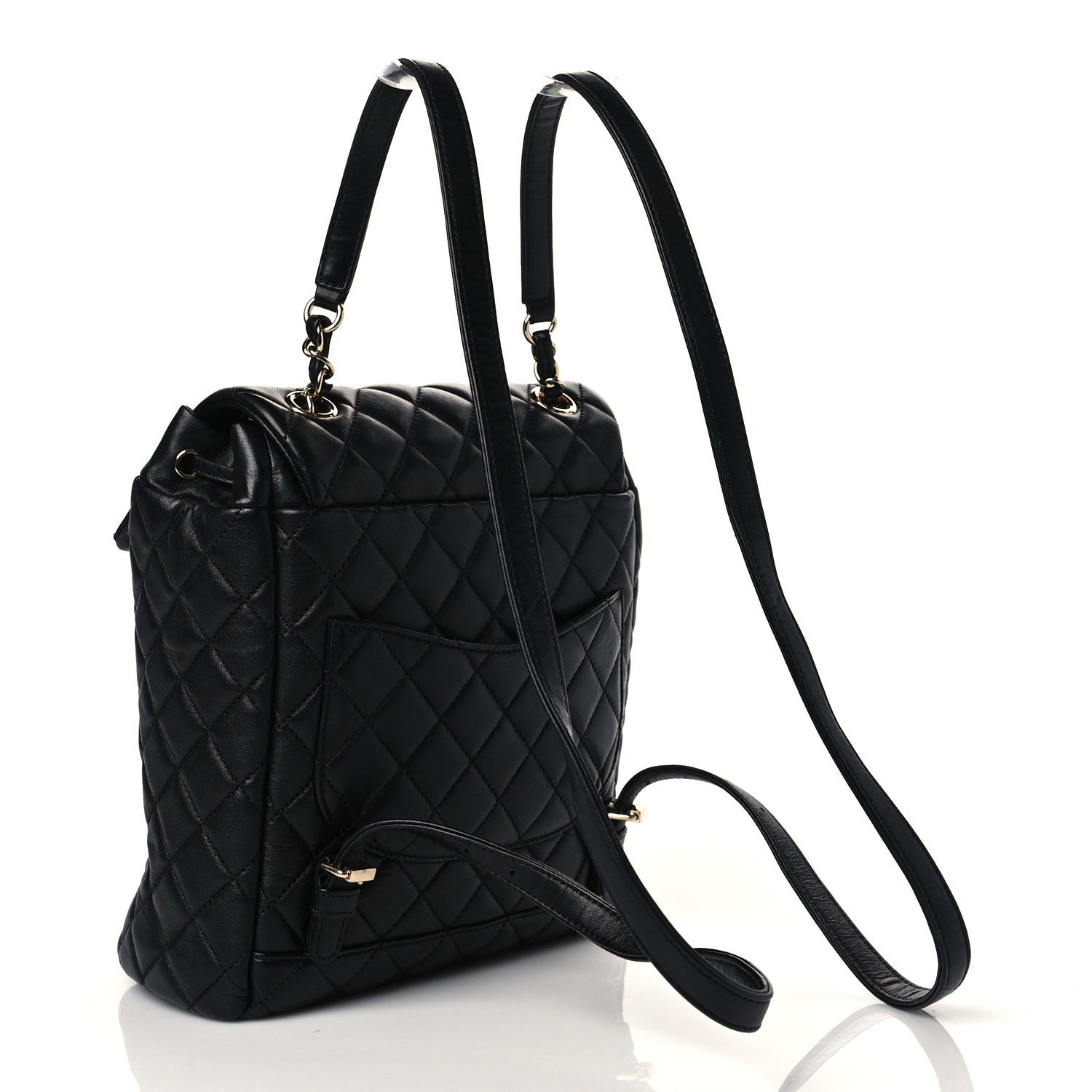 Chanel Lambskin Quilted Small Urban Spirit Backpack Black 6 of 28