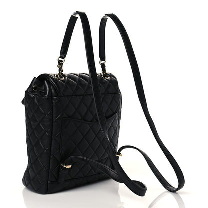 Chanel Lambskin Quilted Small Urban Spirit Backpack Black 6 of 28
