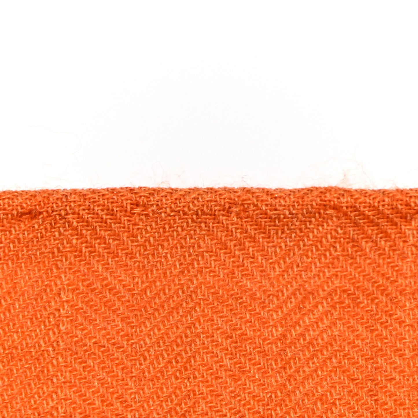 Cashmere Silk La Cite Cavaliere Shawl 140 Orange Naturel Brun