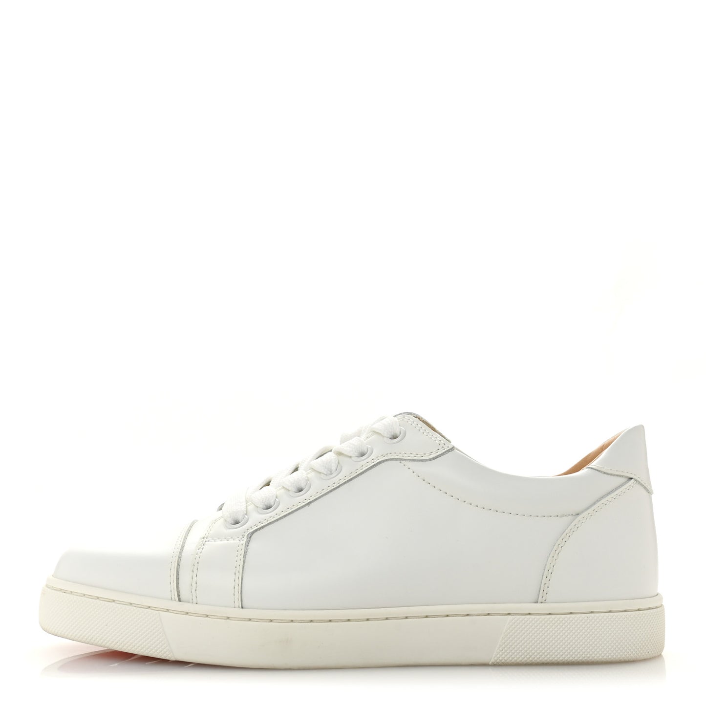 Calfskin Vieira Flat Sneakers 37 White