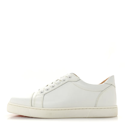 Christian Louboutin Calfskin Vieira Flat Sneakers 37 White 1 of 12