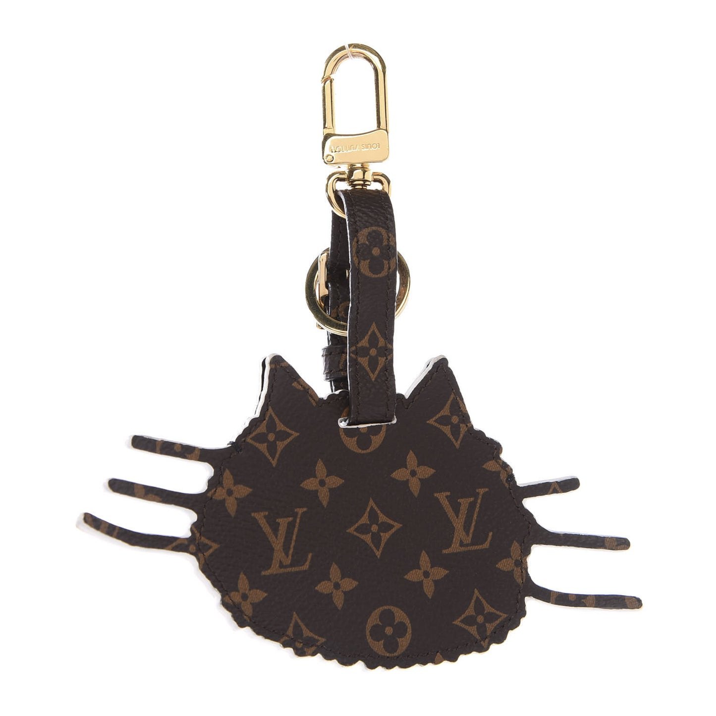Epi Monogram Catogram Bag Charm Key Holder Gris