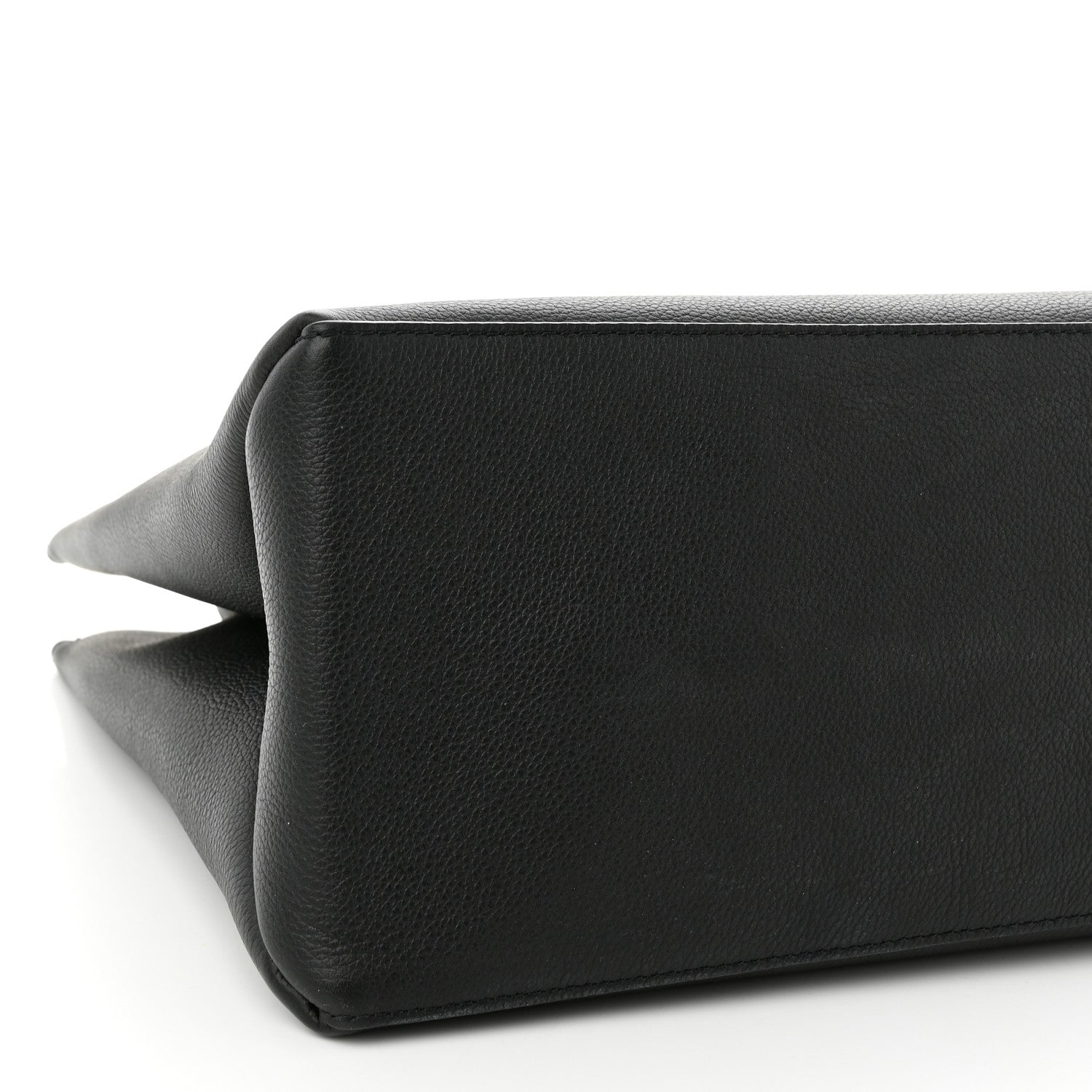 Louis Vuitton Grained Calfskin Lockme Shopper Black 8 of 9
