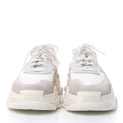 Balenciaga Nylon Suede Mens Triple S 2.0 Sneakers 44 White 2 of 8