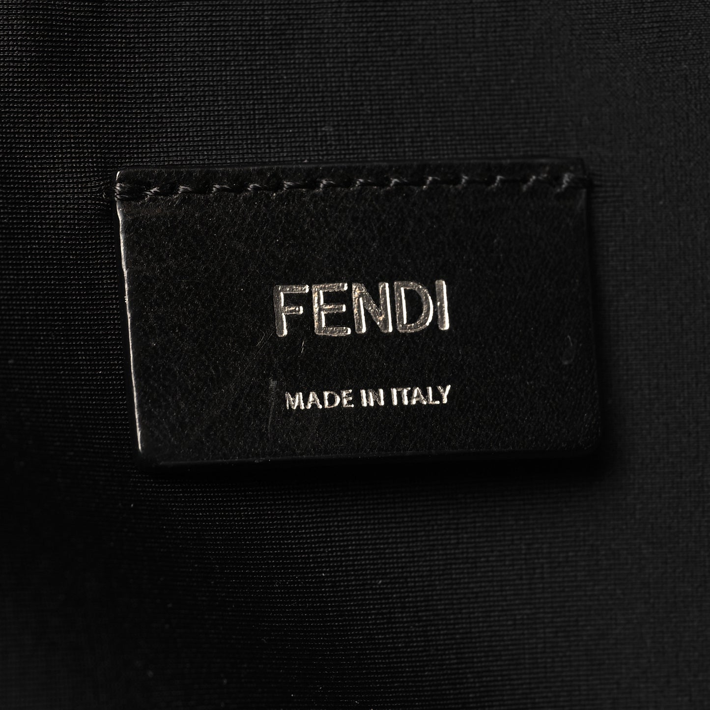 X SARAH COLEMAN Fabric Jacquard Vitello Grace Light Woven Lanyard FF Vertigo Pouch Pocket Backpack Tobacco Moro Black