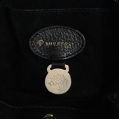 Mulberry Natural Leather Bayswater Black 6 of 12