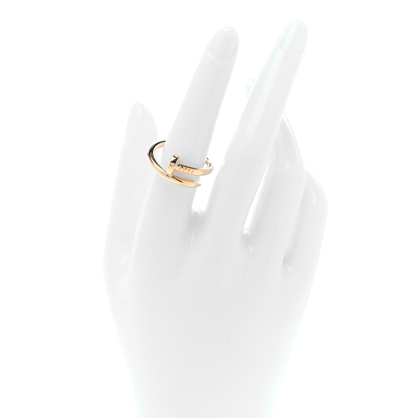 18K Yellow Gold Juste Un Clou Ring 56 7.5