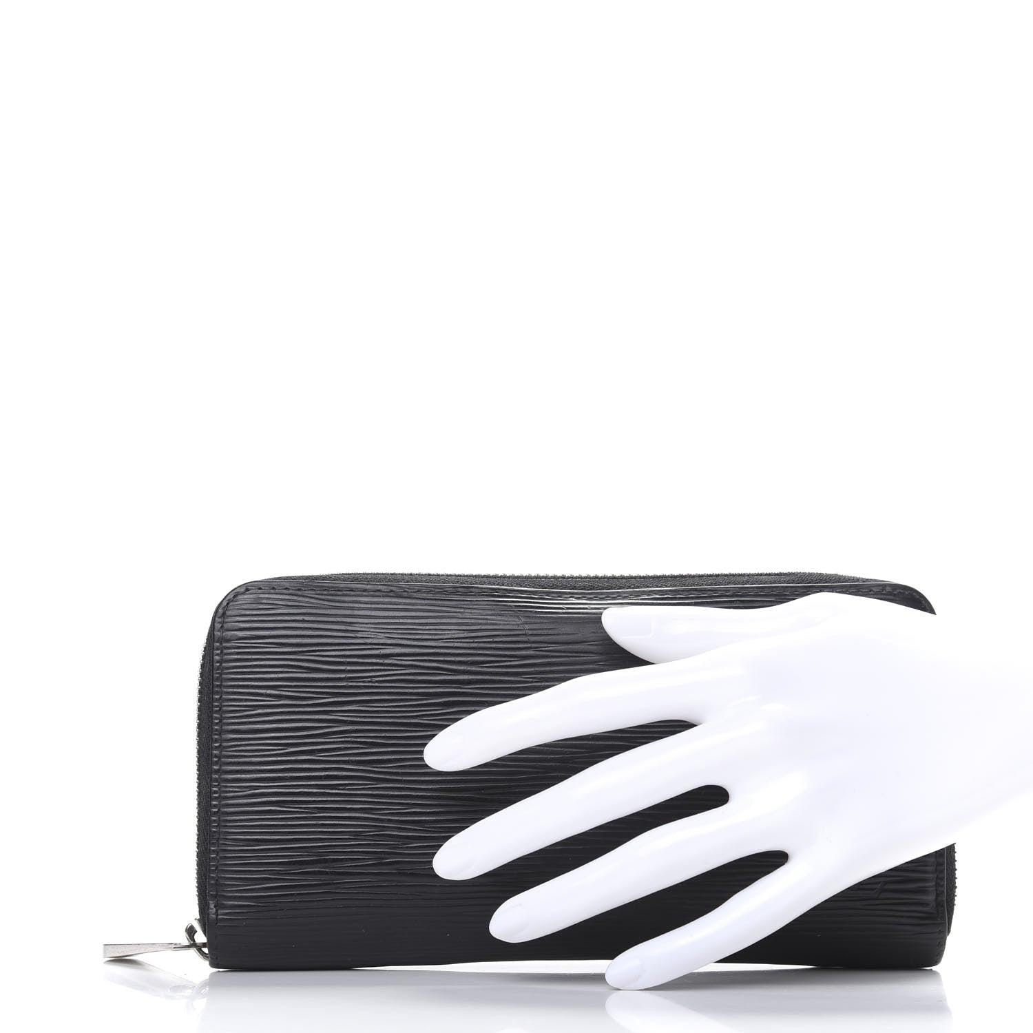 Louis Vuitton Epi Zippy Wallet Black 2 of 6