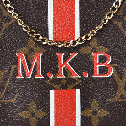 Louis Vuitton Monogram My LV Heritage Mini Pochette Accessories Red White 7 of 11