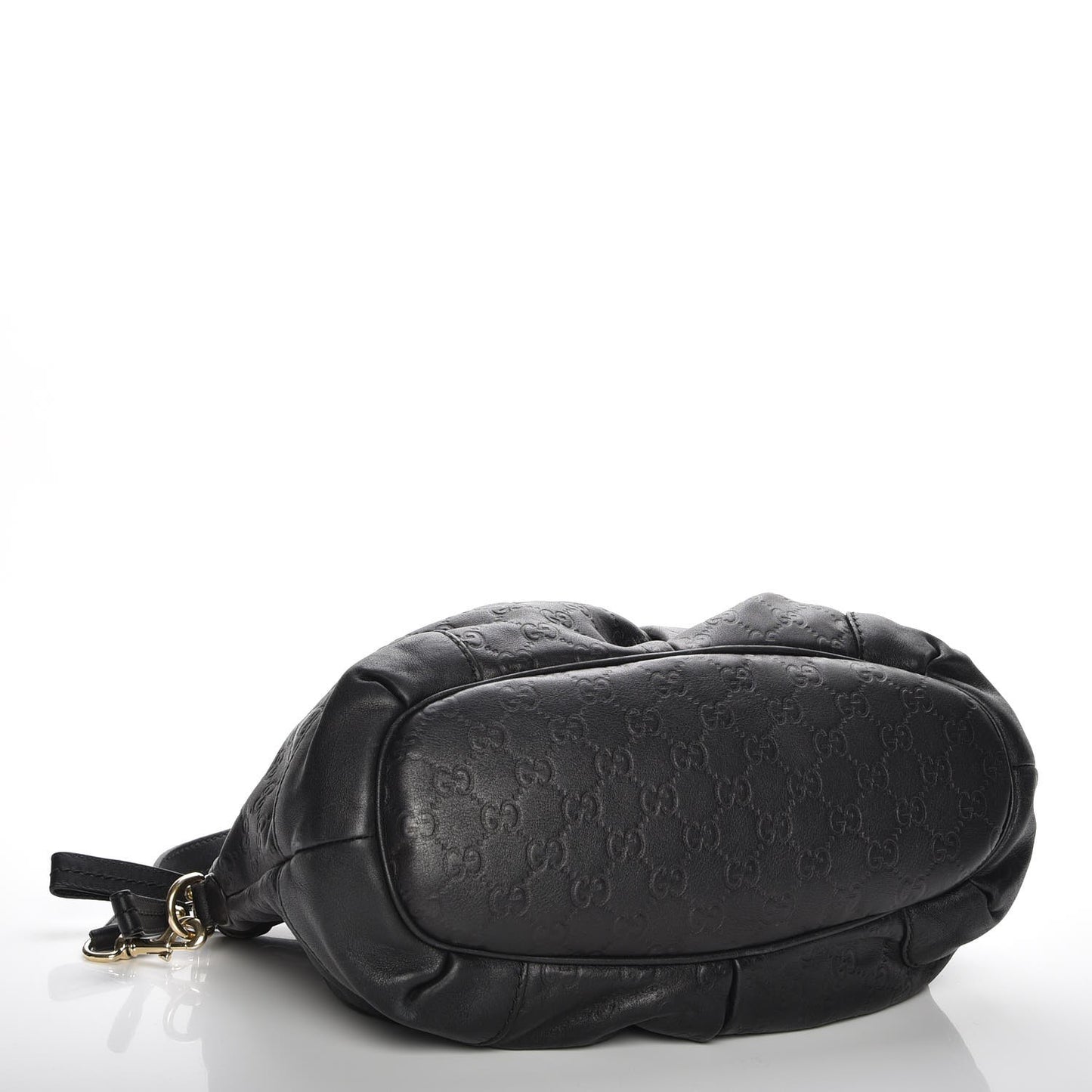 Guccissima Medium Sukey Top Handle Bag Black