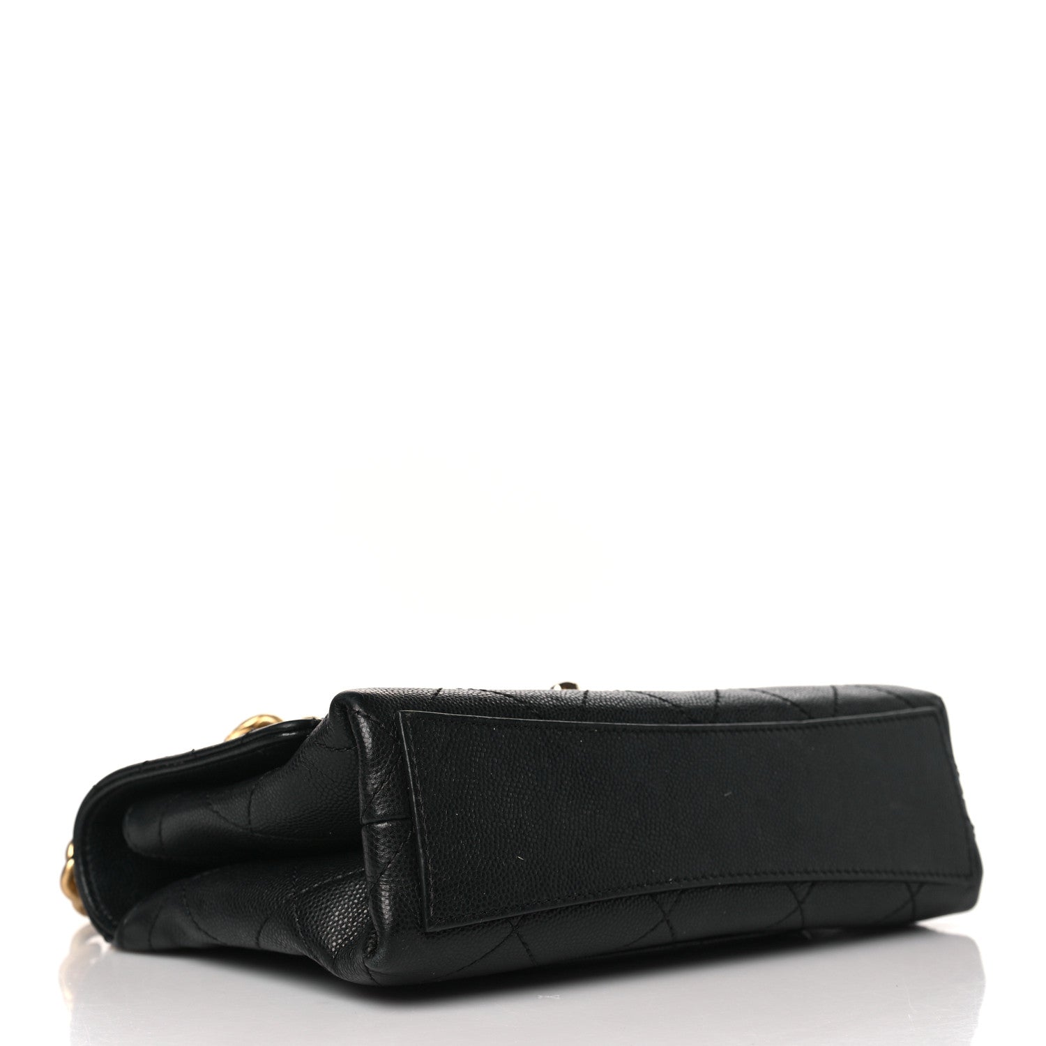 Chanel Caviar Quilted Mini Bracelet On Chain Flap Black 4 of 9