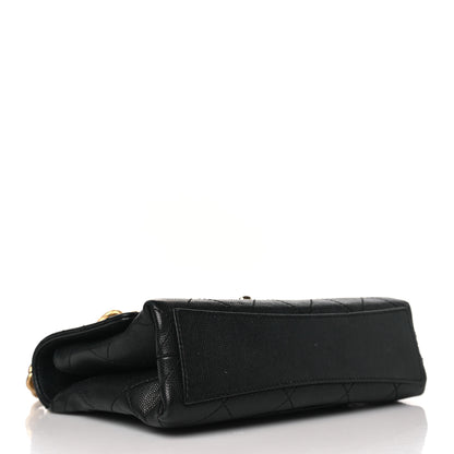 Chanel Caviar Quilted Mini Bracelet On Chain Flap Black 4 of 9