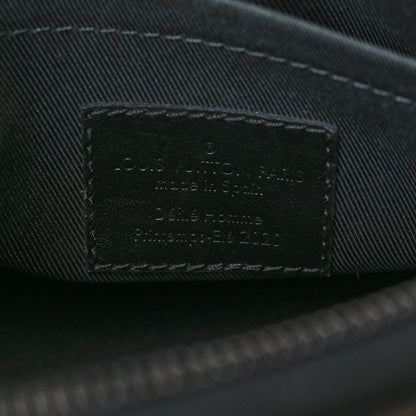 Louis Vuitton Monogram Tuffetage Triangle Messenger Black 6 of 7