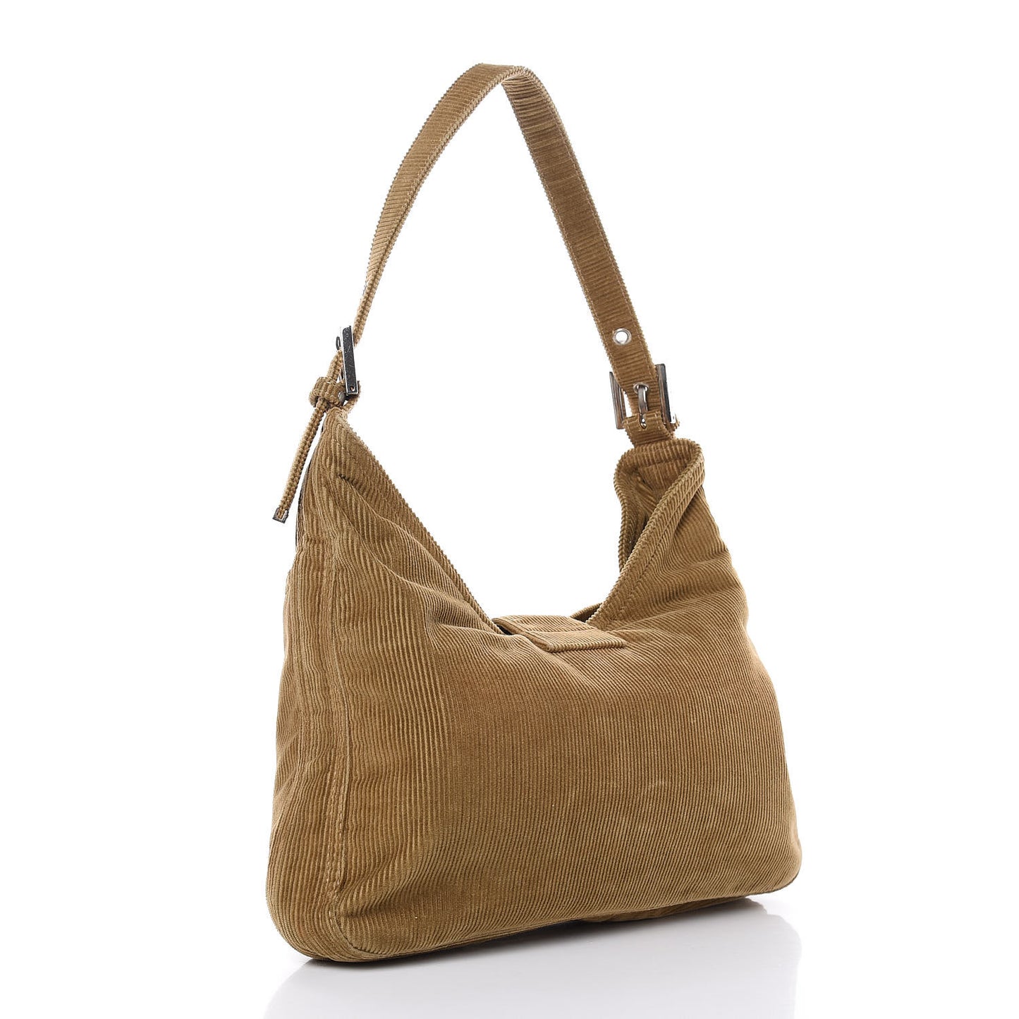 Corduroy Shoulder Bag Beige