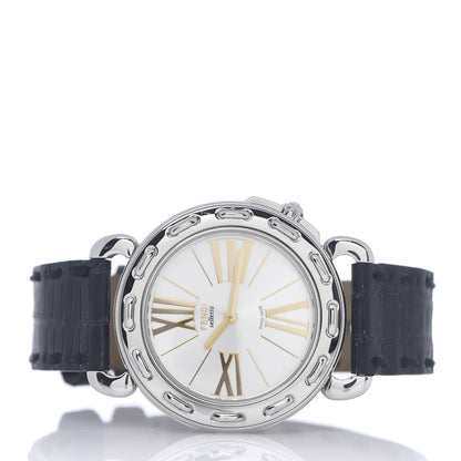 Fendi Stainless Steel Alligator 37mm 8100M Selleria Quartz Watch Black 2 of 5
