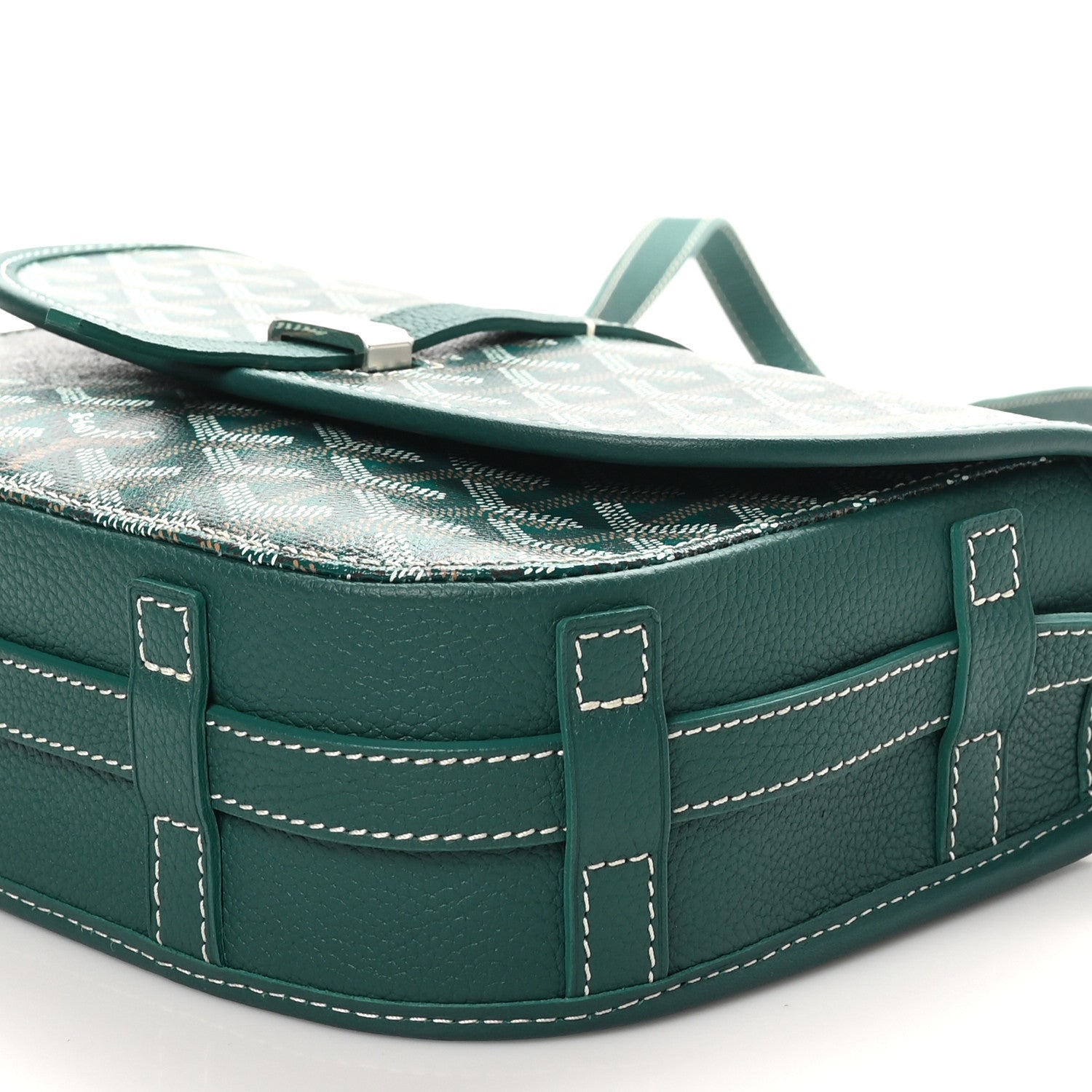Goyard Goyardine Belvedere II PM Messenger Bag Green 9 of 9