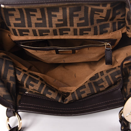 Fendi Zucca Large Chef Shopper Tote Tobacco 5 of 18
