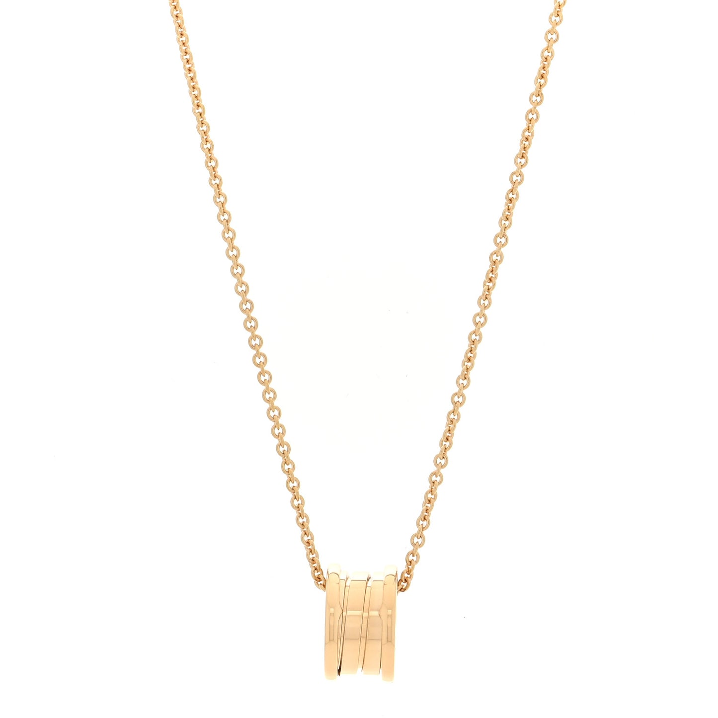 18K Yellow Gold B.Zero1 Pendant Necklace