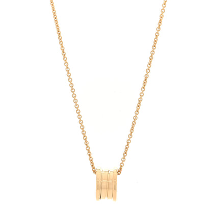 Bulgari 18K Yellow Gold B.Zero1 Pendant Necklace 1 of 6