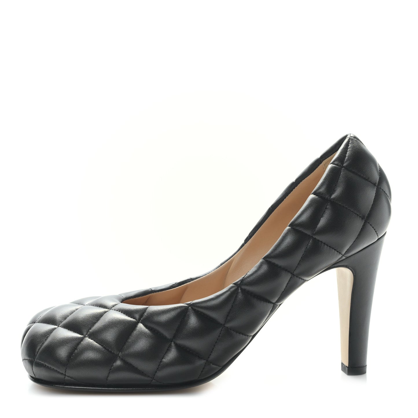 Nappa Matelasse Padded Dream Pumps 38 Black