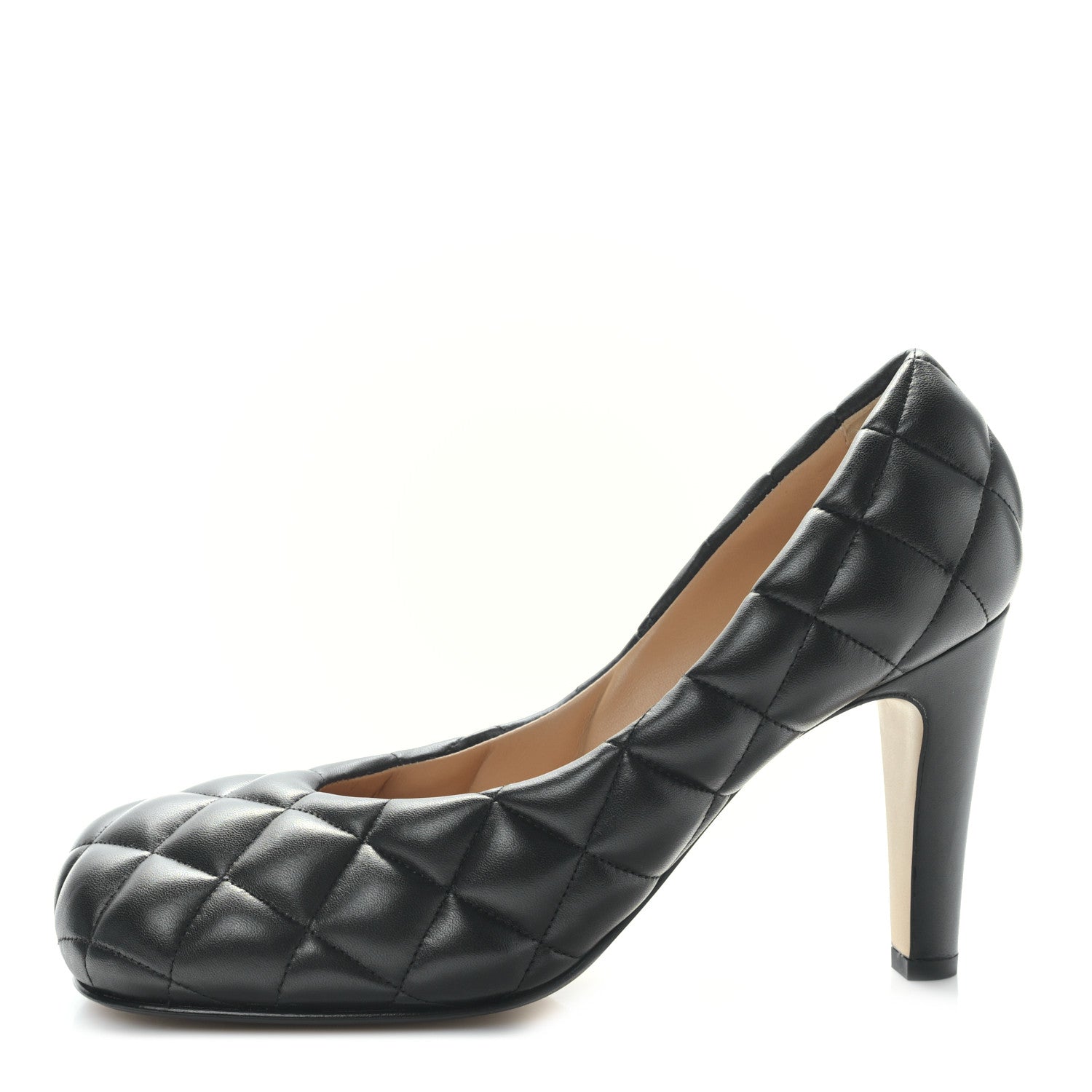 Bottega Veneta Nappa Matelasse Padded Dream Pumps 38 Black 1 of 7