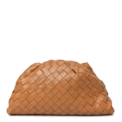 Bottega Veneta Nappa Intrecciato Teen Pouch Caramel 1 of 11