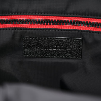 Burberry Nylon Medium Logo Backpack Black 6 of 13