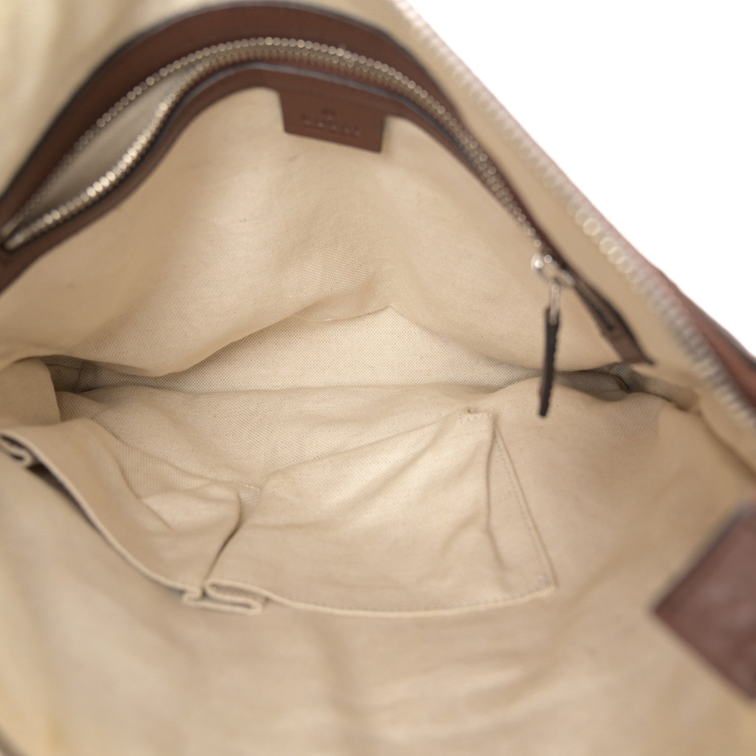 Gucci Pebbled Calfskin Medium Soho Messenger Bag Brown 5 of 13