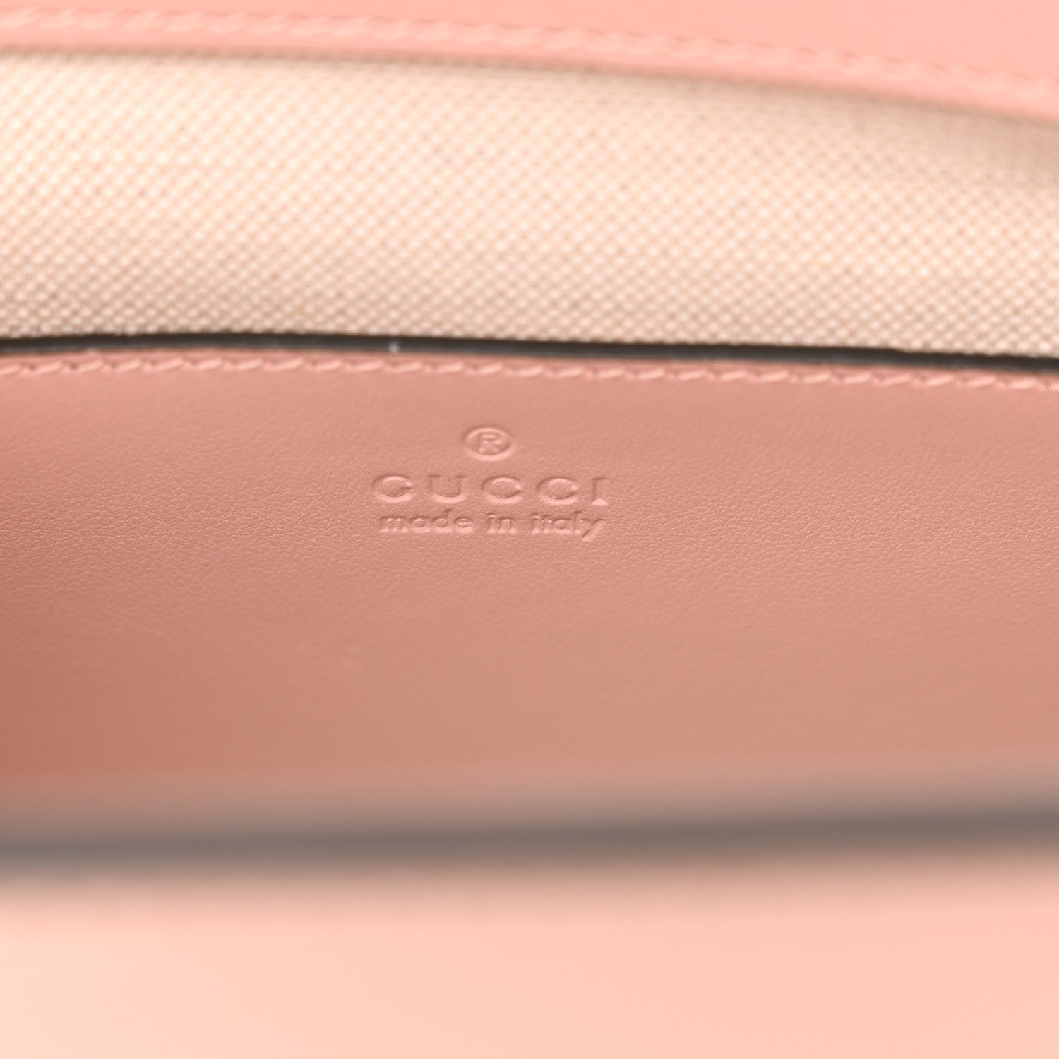 Gucci Calfskin GG Matelasse Small Slim Chain Shoulder Bag Perfect Pink Natural 6 of 10