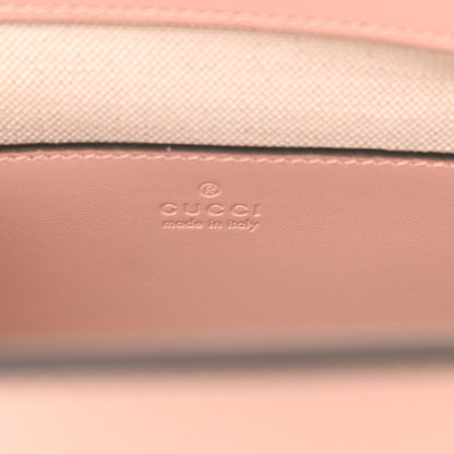 Gucci Calfskin GG Matelasse Small Slim Chain Shoulder Bag Perfect Pink Natural 6 of 10