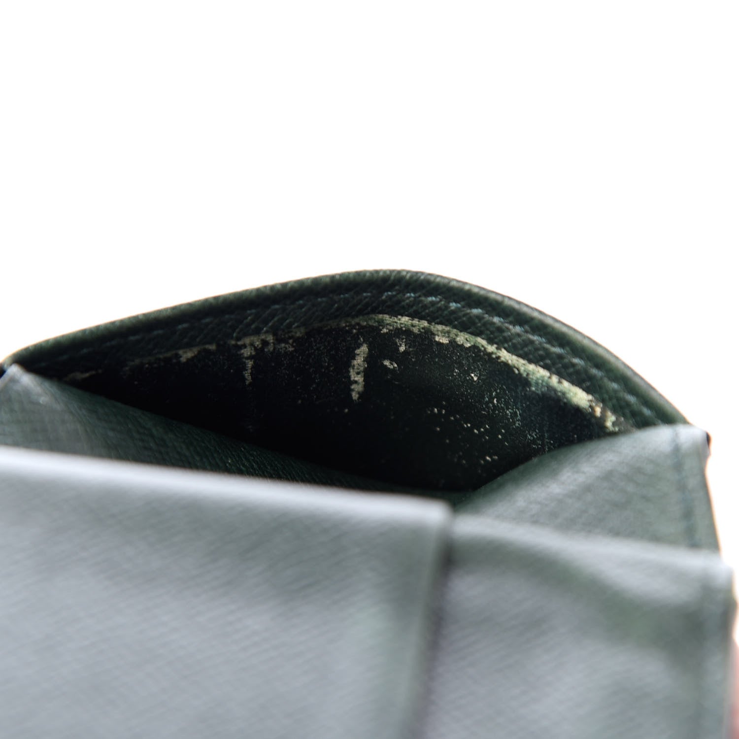Louis Vuitton Taiga Mens Billfold Wallet 3 Flaps Epicea 9 of 11