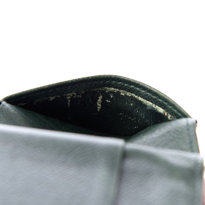 Louis Vuitton Taiga Mens Billfold Wallet 3 Flaps Epicea 9 of 11