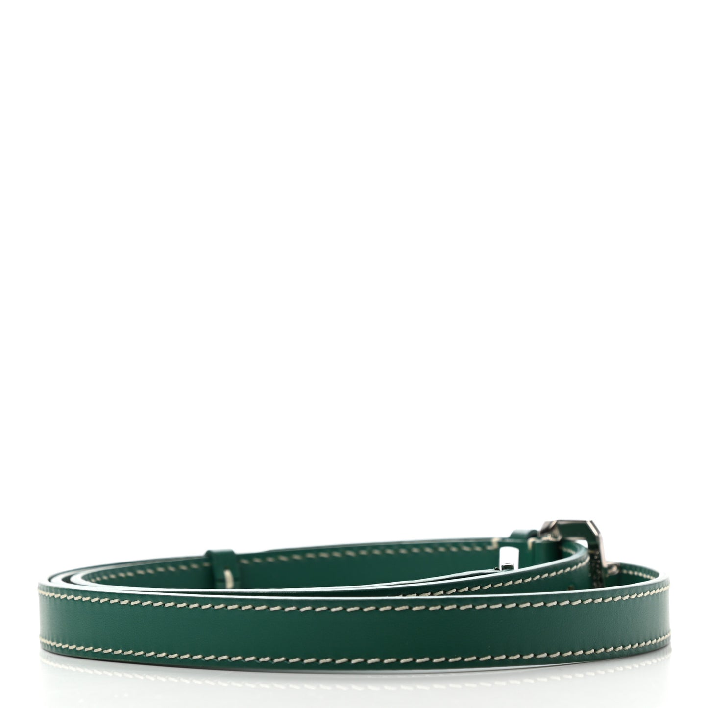 Calfskin Adjustable Shoulder Strap Green