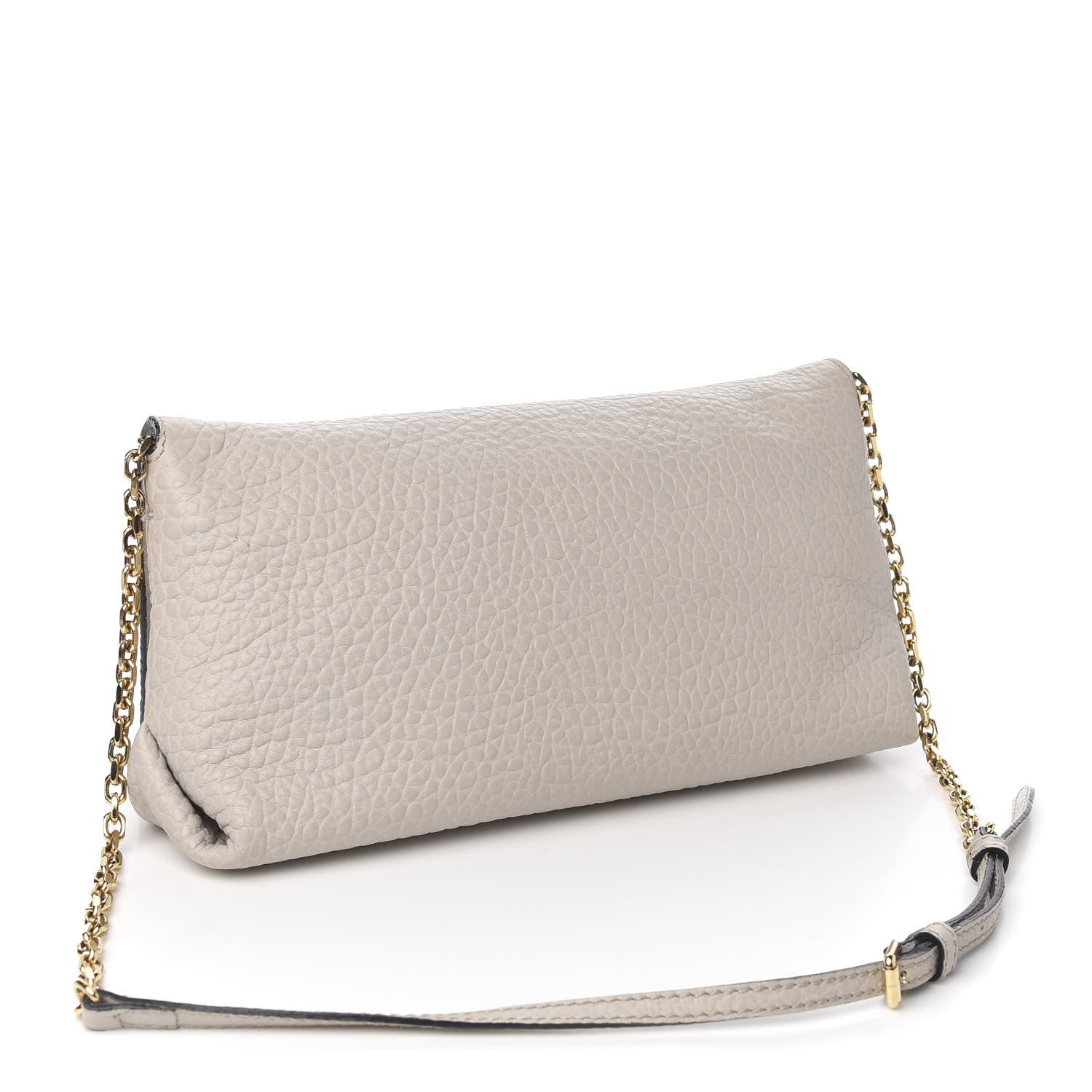 Burberry Signature Grain Medium Mildenhall Crossbody Bag Stone White 2 of 11