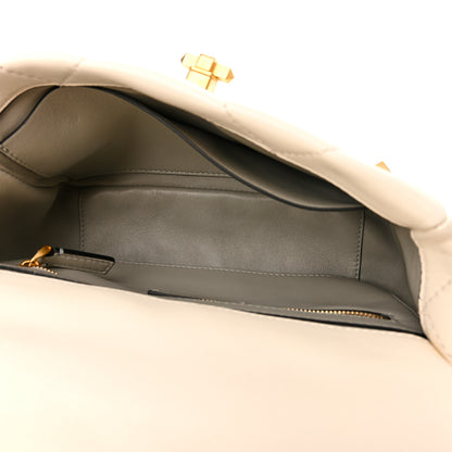 Valentino Garavani Nappa Medium Roman Stud Shoulder Bag Ivory 5 of 10