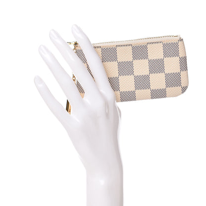 Louis Vuitton Damier Azur Key Pouch 2 of 8