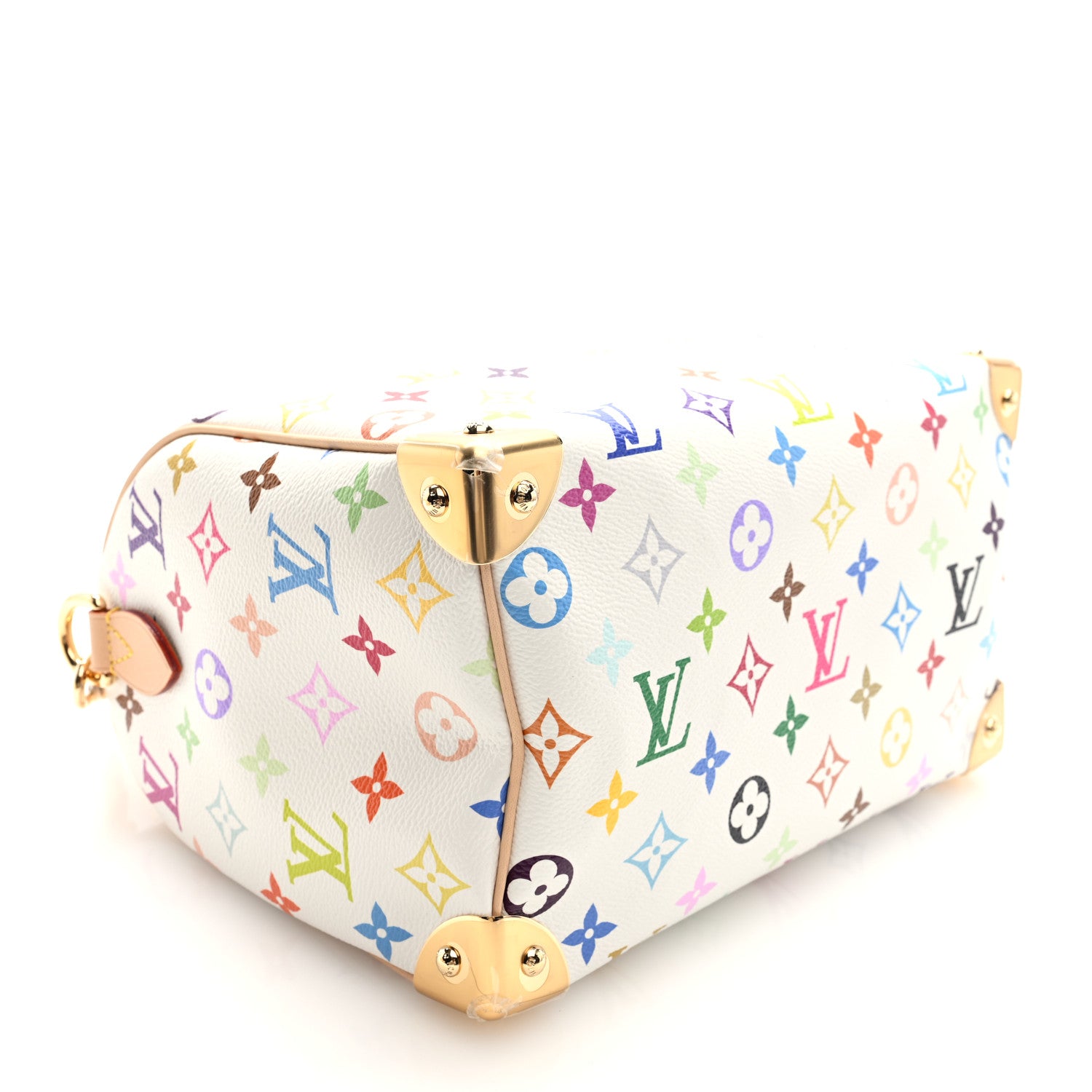 Louis Vuitton LV X TM Monogram Multicolor Speedy Bandouliere 25 White 4 of 10