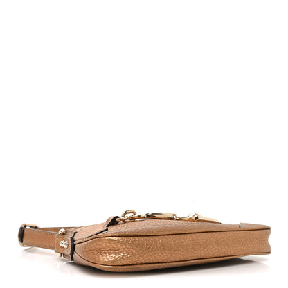 Gucci Metallic Calfskin Hasler Pochette Bronze 4 of 10