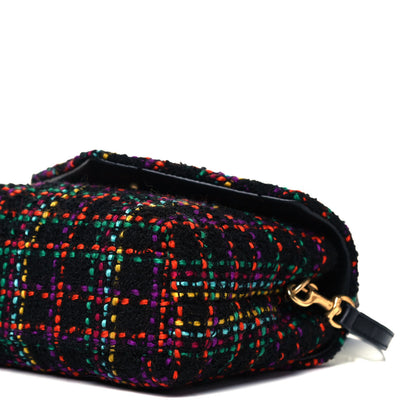 Saint Laurent Tweed Toy Loulou Shoulder Bag Black 8 of 8