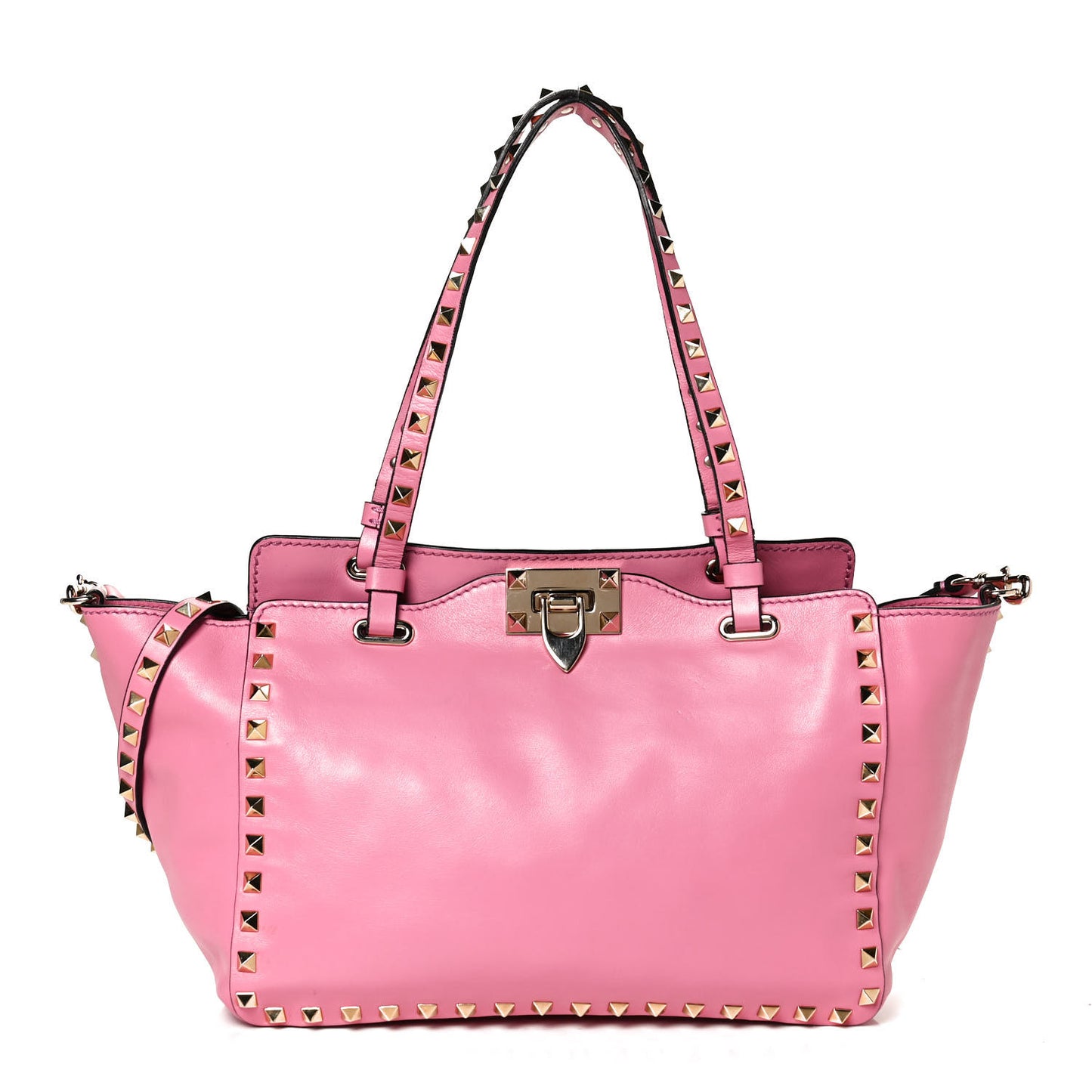 Vitello Small Rockstud Tote Ninphea