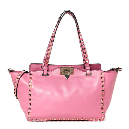 Valentino Garavani Vitello Small Rockstud Tote Ninphea 1 of 12