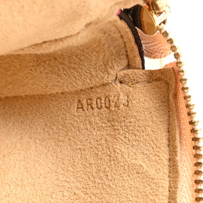 Louis Vuitton Monogram Cherry Blossom Pochette Accessories Brown 7 of 10