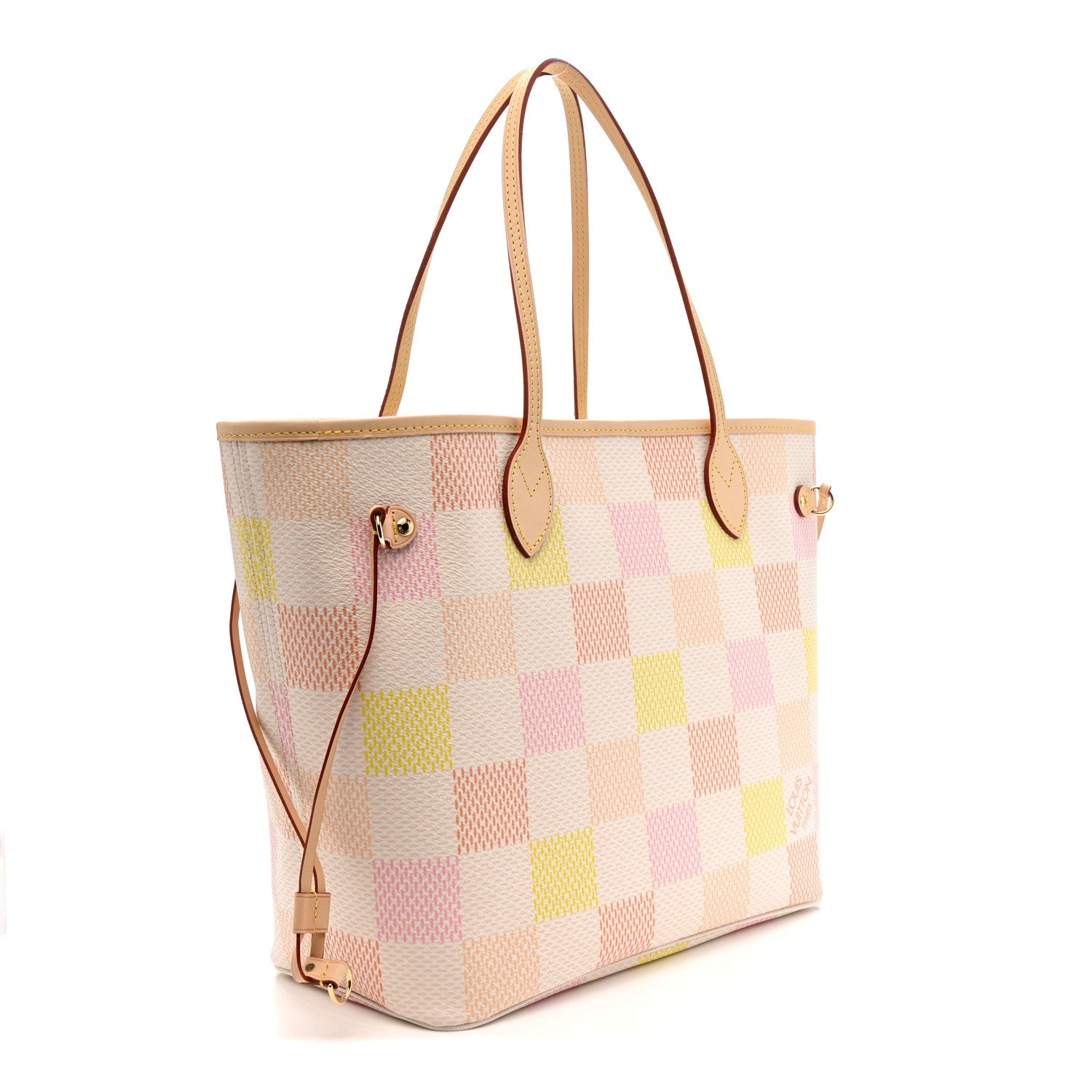 Louis Vuitton Damier Giant Neverfull MM Peach 4 of 11